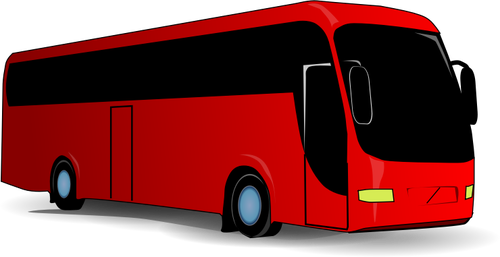 Ônibus vermelho